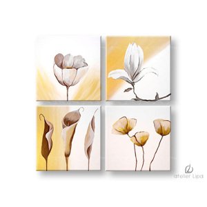 Obraz na plátně ABSTRAKT 50x50 cm