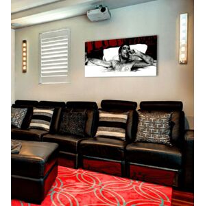 Největší mafiáni na plátně Scarface - Tony Montana s doutníkem v bazénu 140x70 cm