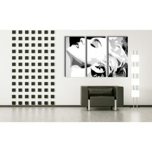 Ručně malovaný POP Art Madonna 3 dílný 120x80cm