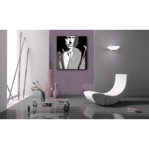 Ručně malovaný POP Art Dr. HOUSE 1 dílny 60x120cm