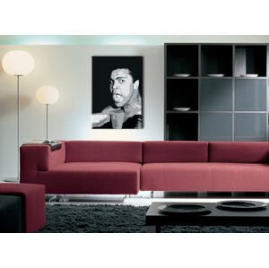 Ručně malovaný POP Art Muhamad Ali 1 dílný 70x100cm