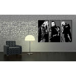 Ručně malovaný POP Art Apocalyptica 3 dílný 120x80cm
