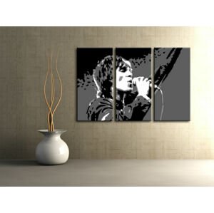 Ručně malovaný POP Art Ian Brown 3 dílný 120x80cm