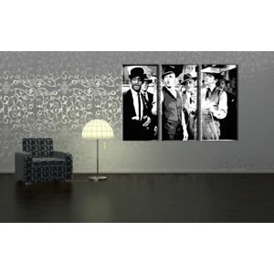 Ručně malovaný POP Art Rat Pack 3 dílný 120x80cm