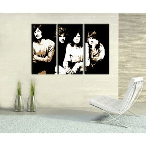 Ručně malovaný POP Art Led Zepelin 3 dílný 120x80cm