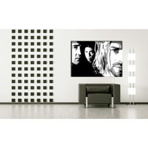 Ručně malovaný POP Art NIRVANA 1 dílný 100x70cm