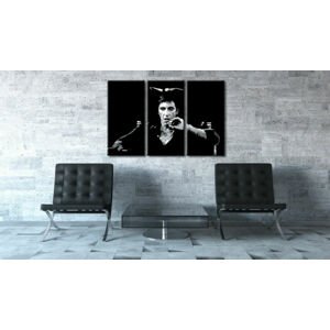 Ručně malovaný POP Art AL PACINO 3 dílný 120x80cm