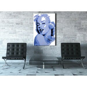 Ručně malovaný POP Art Marilyn Monroe 1 dílný 70x100cm