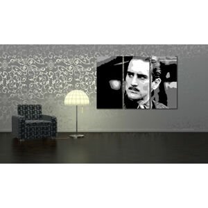 Ručně malovaný POP Art The Godfather Rober De Niro 3 dílný 120x80cm