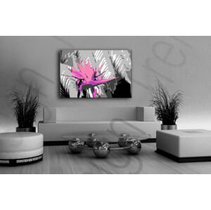 Ručně malovaný POP Art Flower 1 dílný 120x80cm