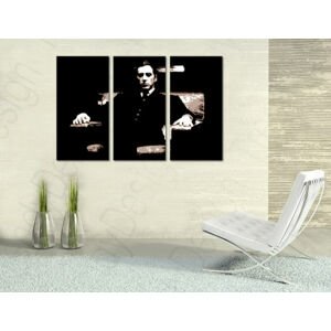 Ručně malovaný POP Art Godfather 3 dílný 120x80cm