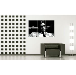 Ručně malovaný POP Art AL PACINO 3 dílný 120x80cm