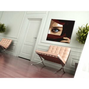 Ručně malovaný POP Art Eye 1 dílný 100x100cm