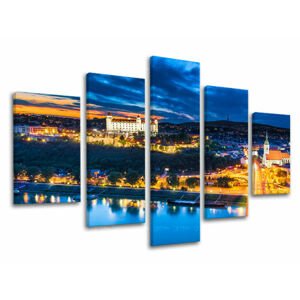 Nástěnná malba 5 dílů SLOVENSKO SK018E50
