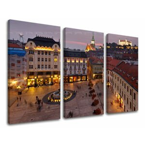 Nástěnná malba 3 díly SLOVENSKO SK022E30
