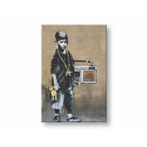 Obraz na plátně 1 dílný Street ART - Banksy
