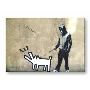 Obraz na plátně 1 dílný Street ART - Banksy