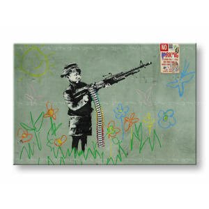 Obraz na plátně 1 dílný Street ART - Banksy