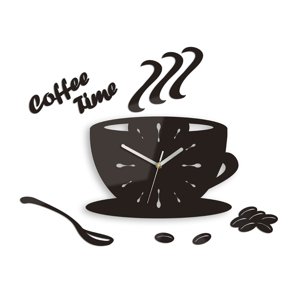 Moderní nástěnné hodiny Cup Clock NH015