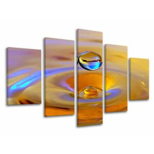 5dílná nástěnná malba FENG SHUI FS016E50