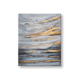 Malovaný nástěnný obraz SKY 1 díl YOBCWFAB031 - 90x110 cm | různé velikosti