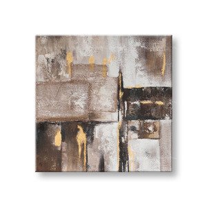 Malovaný nástěnný obraz ABSTRAKT 1 díl CWF11292SDE1 - 70x70 cm