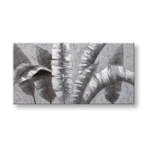 Malovaný nástěnný obraz PÍSMENO 1dílný 100x50 cm CWF1340H-14E1