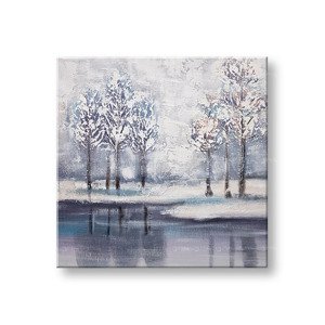 Malovaný nástěnný obraz STROMY 1 díl 60x60 cm CFAZH4727AE1