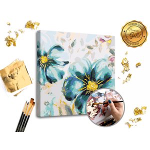 Malování podle čísel PREMIUM GOLD – Zapomenuté pomněnky