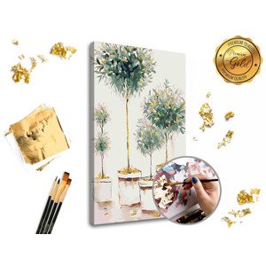 Malování podle čísel PREMIUM GOLD – Stromový sad