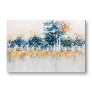 Malovaný nástěnný obraz ABSTRAKT 1 díl YOBCWF1057WE1 - 90x60 cm | různé velikosti