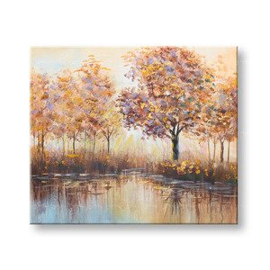 Malovaný nástěnný obraz STROMY 1 díl 70x60 cm YOBCFAZH6380E1 | různé velikosti
