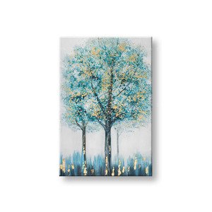 Malovaný nástěnný obraz STROMY 1 díl YOBCWFTR086 - 80x120 cm | různé velikosti