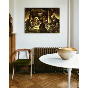 Obraz na plátně Vincent van Gogh - Jedlíci brambor