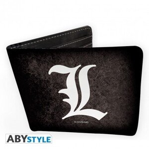 Peněženka Death Note - L Symbol, 9,5 x 11 (22cm) cm
