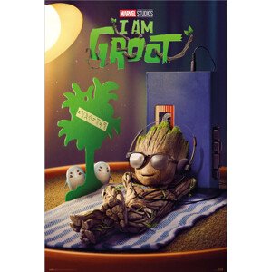 Plakát, Obraz - Marvel: I am Groot - Get Your Groot On, 61 × 91.5 cm
