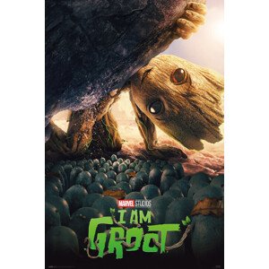 Plakát, Obraz - Marvel: I am Groot - Little Guy, 61 × 91.5 cm