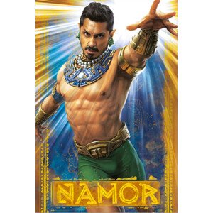 Plakát, Obraz - Black Panther: Wakanda Forever - Namor, 61 × 91.5 cm