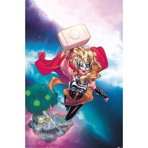 Plakát, Obraz - Thor - Mighty female thor, 61 × 91.5 cm