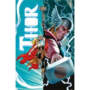 Plakát, Obraz - Thor - Thor vs Female Thor, 61 × 91.5 cm