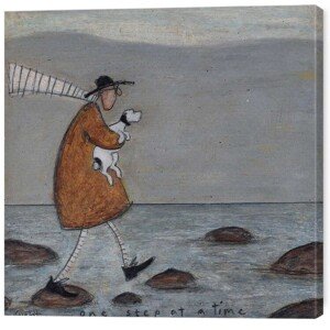 Obraz na plátně Sam Toft - One Step at a Time, 2 - 40×40 cm