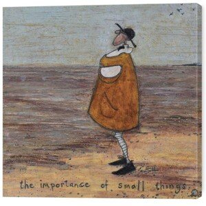 Obraz na plátně Sam Toft - Teh Importance of Small Things, 2 - 40×40 cm