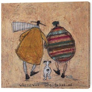 Obraz na plátně Sam Toft - Wherever Life Takes Us, 2 - 40×40 cm
