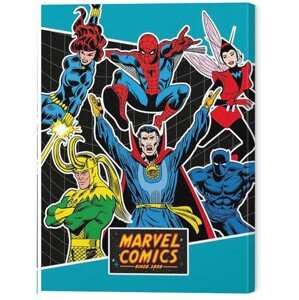 Obraz na plátně Marvel - Energized, 2 - 60×80 cm