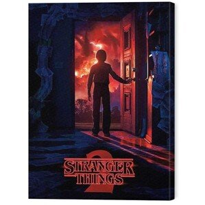 Obraz na plátně Stranger Things - Doorway, 2 - 60×80 cm