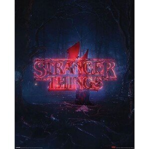 Plakát, Obraz - Stranger Things 4 - Season 4 Teaser, 40 × 50 cm