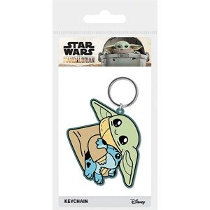 Klíčenka Star Wars: The Mandalorian - Grougu‘s Little Friend