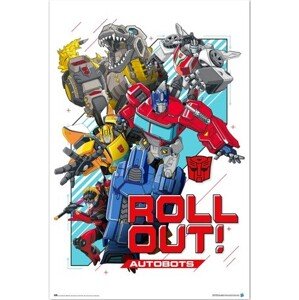 Plakát, Obraz - Transformers - Roll Out, 61 × 91.5 cm