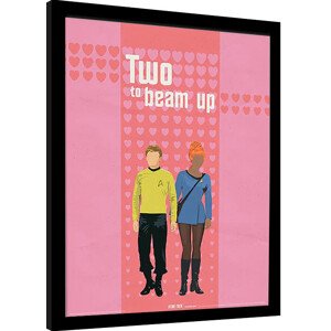 Obraz na zeď - Star Trek - Two to Beam Up, 34.3 × 44.5 cm