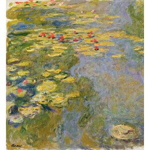 Obrazová reprodukce Lekníny, Monet, Claude, 40 × 40 cm